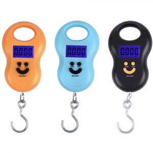 50Kg Hanging Scale Digital BackLight Electronic Luggage Scales For Fishing Portable Scale