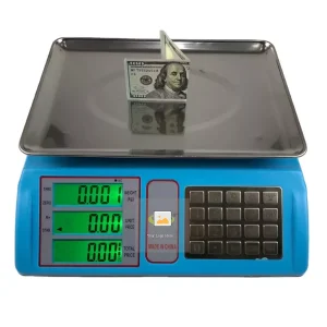 DAWOD price scale 60kg mode 718 for vegetable food weighing scale 40kg commerical electronic price computing scale