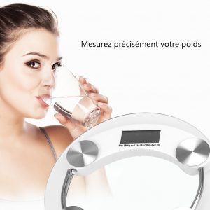 DAWOOD 2003A digital personal scale 180kg round shape body scale 360lb adult body human scale