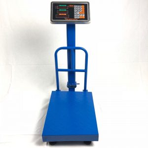 DAWOOD Industrial 300kg Platform Scale with backrail Electronic balance Digital Weight Scale