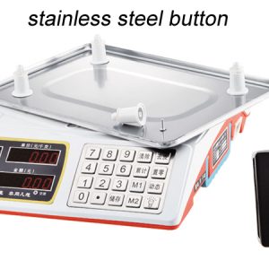 DAWOOD LED LCD commerical electronic digital40kg price computing weighing scale
