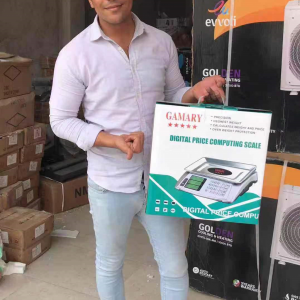 DAWOOD Stainless Steel Digital Electronic Multifunction Scale Measures in Grams Commercial price computing scale