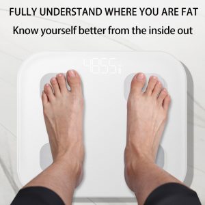 Digital Fat Analyzer Machine fat bathroom weight BMI APP smart personal weighing scales
