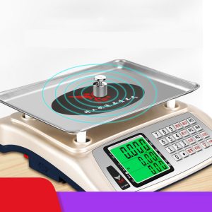 Electronic weighing Price Computing Scale meat supermarket dealing digital commercial food scale