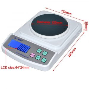 SF400c 0.01g digital jewelry scale for tea gold computing household scale 600g smart mini balance