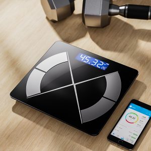 Smart Weight Scale Electronic Digital Bathroom scales Body Fat BMI Composition Balance Analyzer with Smart scale