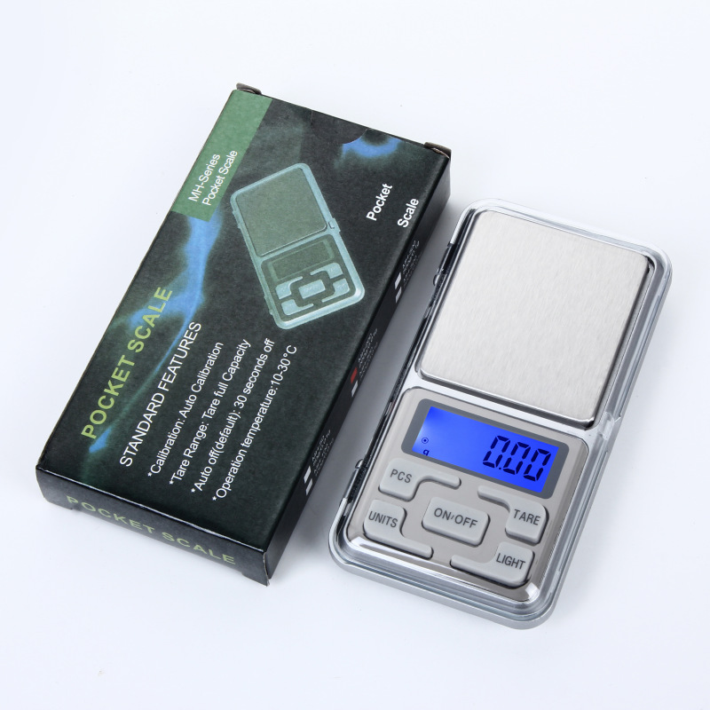cheap mini portable electronic scale mh 200 gram rubber button 0.01g household pocket jewelry scale - Image 3