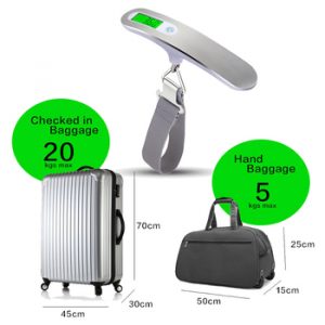 hot sell portable travel luggage weighing 50kg electronic fishing digital luggage scale
