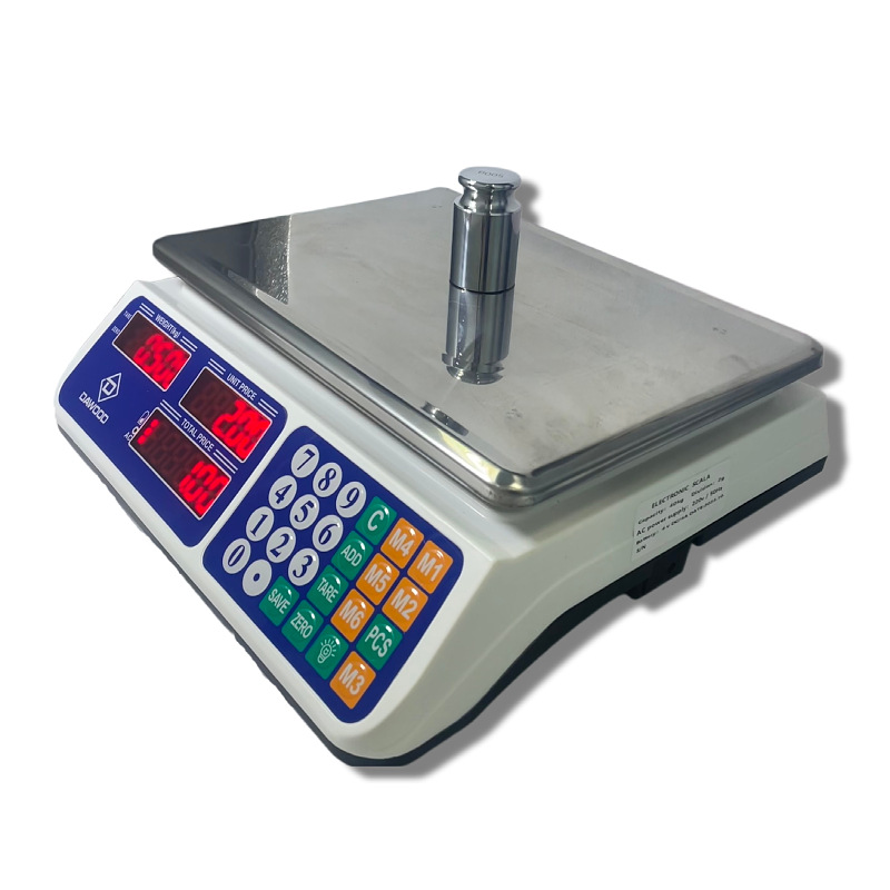 high accuracy 30kg multiple function weighing food scale 40kg digital price computing scale for business - Image 3